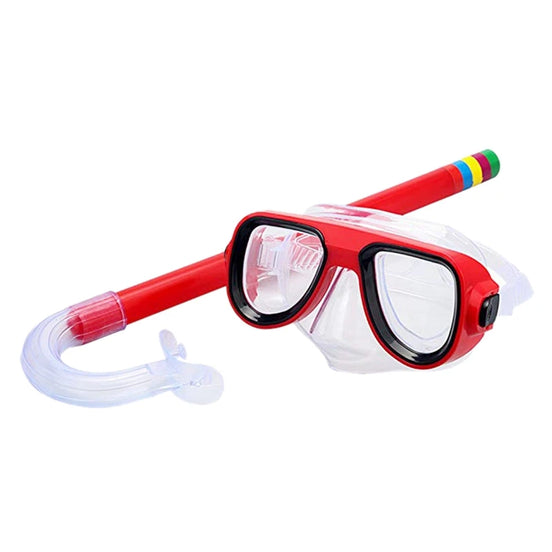 Aqualino Kinder Schnorchelset mit Taucherbrille und Schnorchel