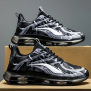 Bravion Herren Sport Sneakers mit Schnürung und Mesh