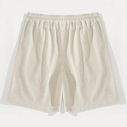 Ventaro Herren Shorts aus strukturiertem Polyester mit elastischem Bund