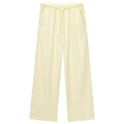 Velmira Damen Weite Sommerhose mit Hoher Taille und Lockerem Schnitt