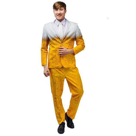 3D Bierkostüm Set für Damen und Herren mit Oberteil und Hose – Brewaro