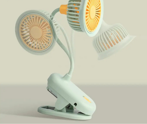 USB-Clipventilator mit flexiblem 360°-Hals – FlexiBreeze