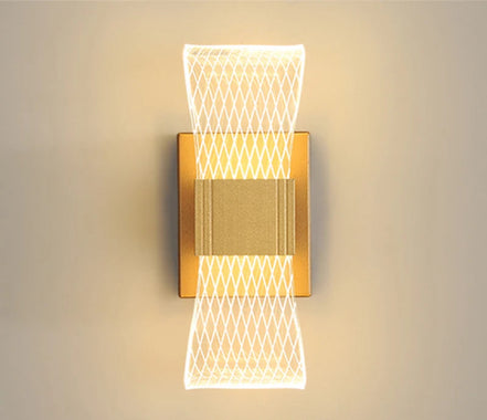Aurevion LED Wandleuchte mit Acrylschirm