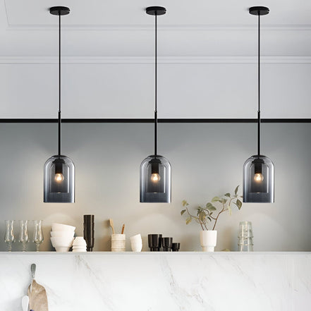 **Schicke Doppelglas Pendelleuchte – Stilvolles Licht für Ihr Zuhause** 6