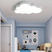 Nuvia LED-Deckenleuchte in Wolkenform für Kinderzimmer