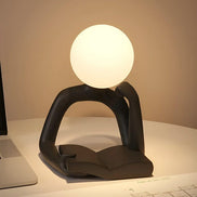 Arvion Tischleuchte mit abstraktem Design – dekorative Lampe für Innenräume