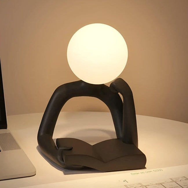 Arvion Tischleuchte mit abstraktem Design – dekorative Lampe für Innenräume