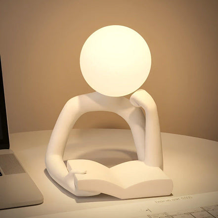 Arvion Tischleuchte mit abstraktem Design – dekorative Lampe für Innenräume