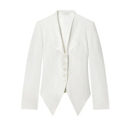 Élise Damen Blazer mit Schleifendetail und Einreihigem Verschluss