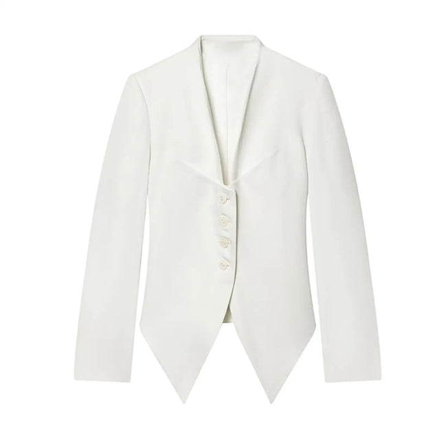 Élise Damen Blazer mit Schleifendetail und Einreihigem Verschluss