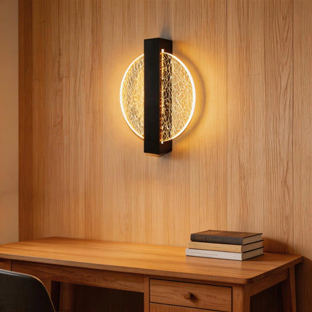 Arvion LED Wandleuchte mit Acrylkörper und indirekter Lichtverteilung