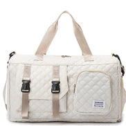 MoveLite Duffle Bag-Nylon-Reisetasche mit Reißverschluss und Schulterriemen