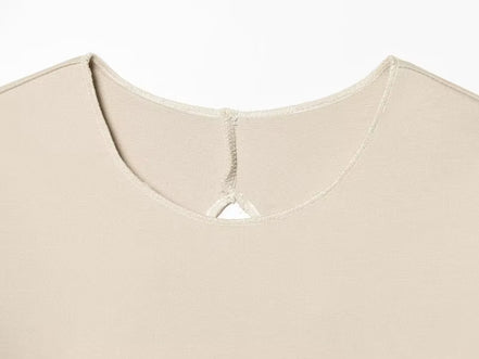 Damen-Zweiteiler mit Kurzarmshirt und Schlaghose – Elanique