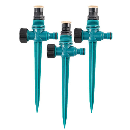 HydroSpin 360 Impact Sprinkler – Gartenregner mit Erdspieß