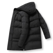 Herren Winter-Steppjacke mit Kapuze – Nordven