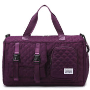 MoveLite Duffle Bag-Nylon-Reisetasche mit Reißverschluss und Schulterriemen
