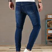 Rovento Herren Jeans Straight Fit