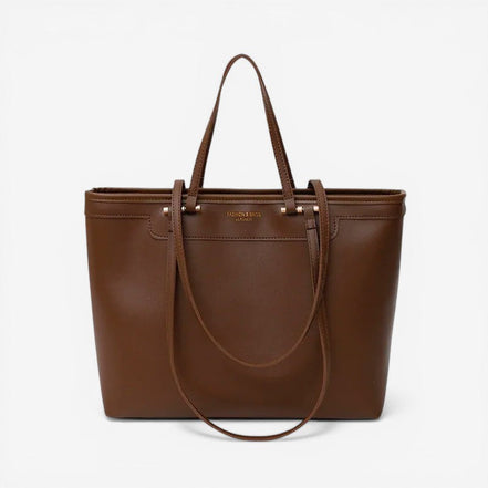 Torvina Schultertasche – Handtasche mit Doppelgriffen und großem Innenfach