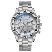 Steelmark Classic Watch – Quarz-Armbanduhr mit Edelstahlarmband