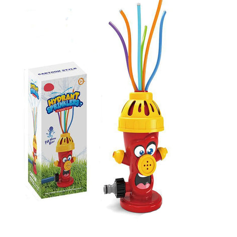 AquaRocket Wassersprinkler Spielzeug mit Raketen-Design für Garten und Sommer