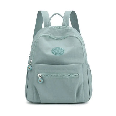 Kompakter Nylon-Rucksack mit Reißverschluss