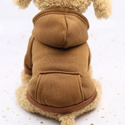 Mirello Hunde-Hoodie aus Polyester für Herbst und Winter
