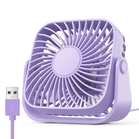 USB Tischventilator mit 3 Geschwindigkeitsstufen und 360° Verstellung – AeroDesk