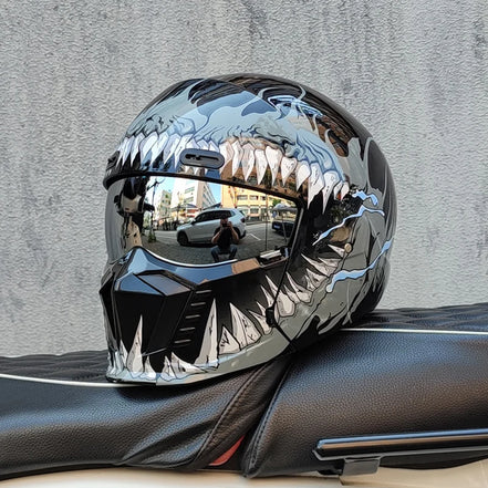 Valtrex Unisex Motorradhelm mit Visier