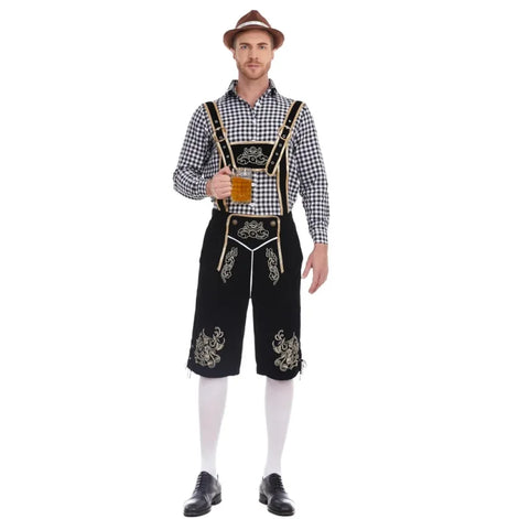 Herren Oktoberfest Kostüm mit Hemd und Hose – Festaro