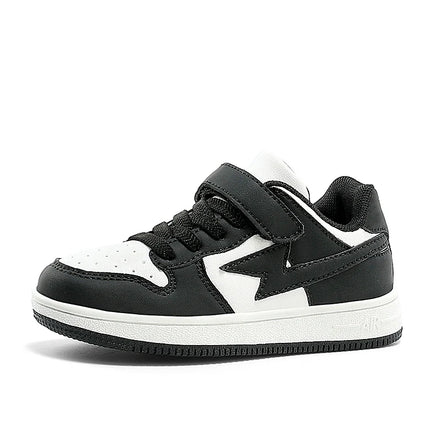 Torvian Kinder Sneaker mit Klettverschluss und rutschfester Sohle