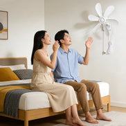 USB-Wandventilator mit Fernbedienung und Timer – AeroLinea