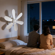 USB-Wandventilator mit Fernbedienung und Timer – AeroLinea
