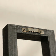 Velvara Wandkerzenhalter aus Holz mit Ablagefläche