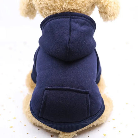 Mirello Hunde-Hoodie aus Polyester für Herbst und Winter