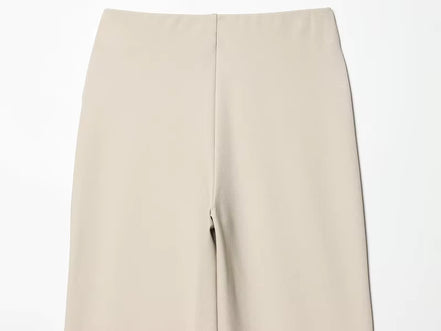 Damen-Zweiteiler mit Kurzarmshirt und Schlaghose – Elanique