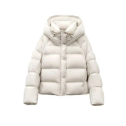 Larine Kurzjacke für Damen – Gefütterte Kapuzenjacke für Herbst und Winter