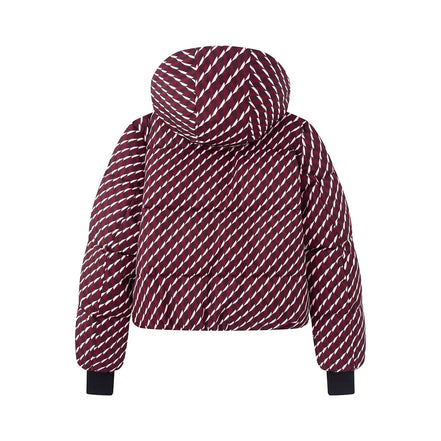 Damen Winterjacke mit Kapuze und Reißverschluss – Velmara