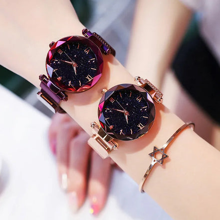 Velara Damenarmbanduhr – Uhr mit Sternenhimmel-inspiriertem Zifferblatt