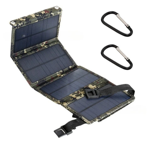 Faltbares Solarladegerät mit USB-Anschluss – Solvex