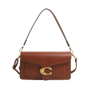 Calviera Schultertasche Damen Quadratische Handtasche mit Schulterriemen
