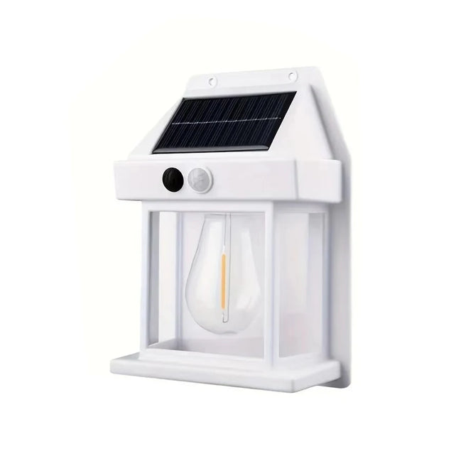 Solvire LED Solar Wandleuchte mit Bewegungssensor und Dämmerungssensor