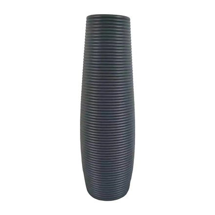 Arvona Standvase 33 cm mit strukturierter Oberfläche