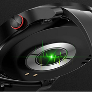 Rundes Smartwatch mit Bluetooth-Telefonfunktion