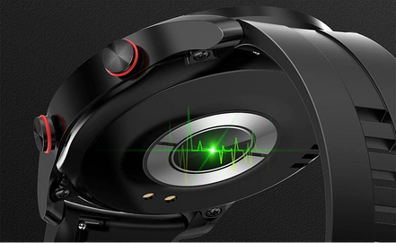 Rundes Smartwatch mit Bluetooth-Telefonfunktion