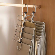 Stretto Edelstahl Kleiderbügel-Organizer – Stilvolle Platzsparende Lösung für Ihre Kleidung 3