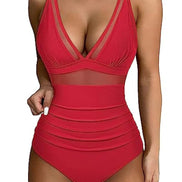 Ariavelle Damen Badeanzug mit verstellbaren Trägern
