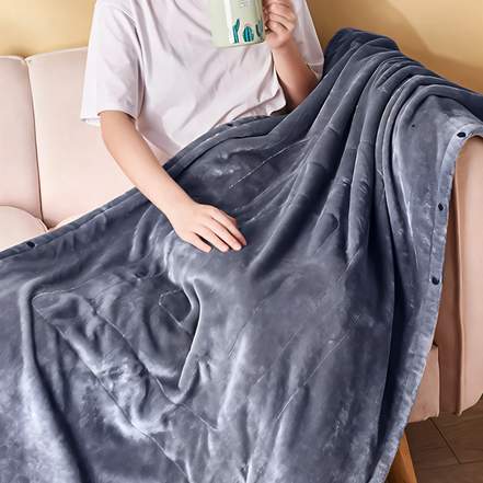 Thermic Plaid Elektrische Fleecedecke – Bequeme Wärme Für Kalte Abende 3