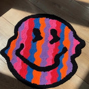 Trippy Smile Teppich – Farbenfrohes Design Für Ihr Zuhause 9