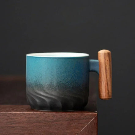Vintage Espressotasse Mit Holzgriff – Stilvolle Genussmomente Für Ihren Kaffee 5
