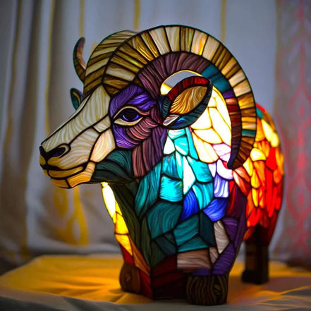 VitraFauna Tischlampe Mit Tiermotiven – Künstlerisches Licht Für Einladende Gemütlichkeit 6